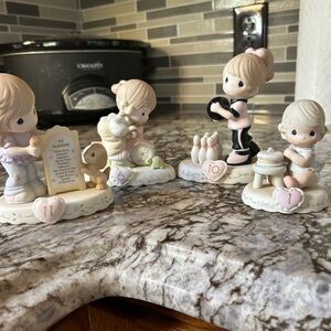 Precious moments figurines bundle of three